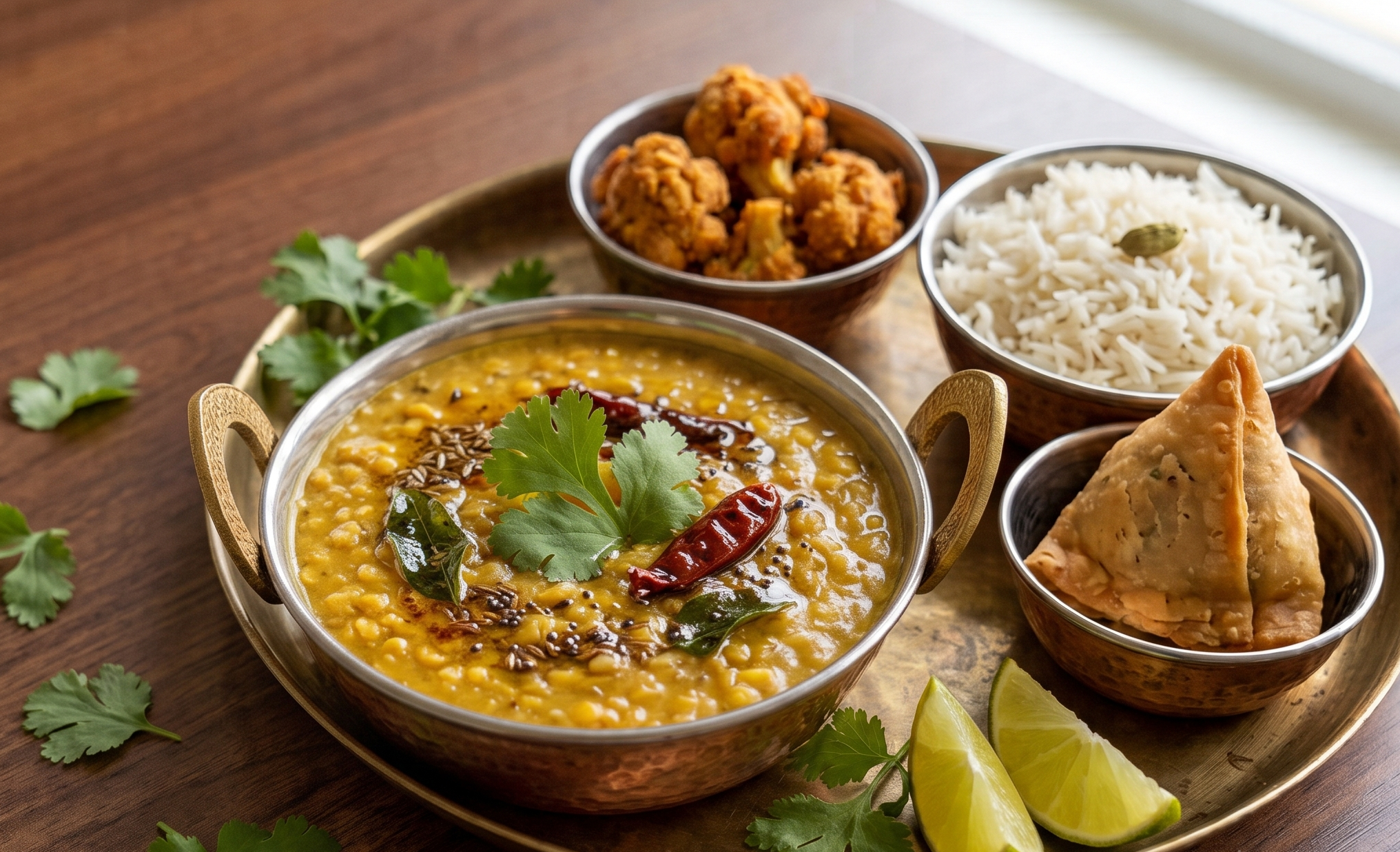 Daal Tadka Thali